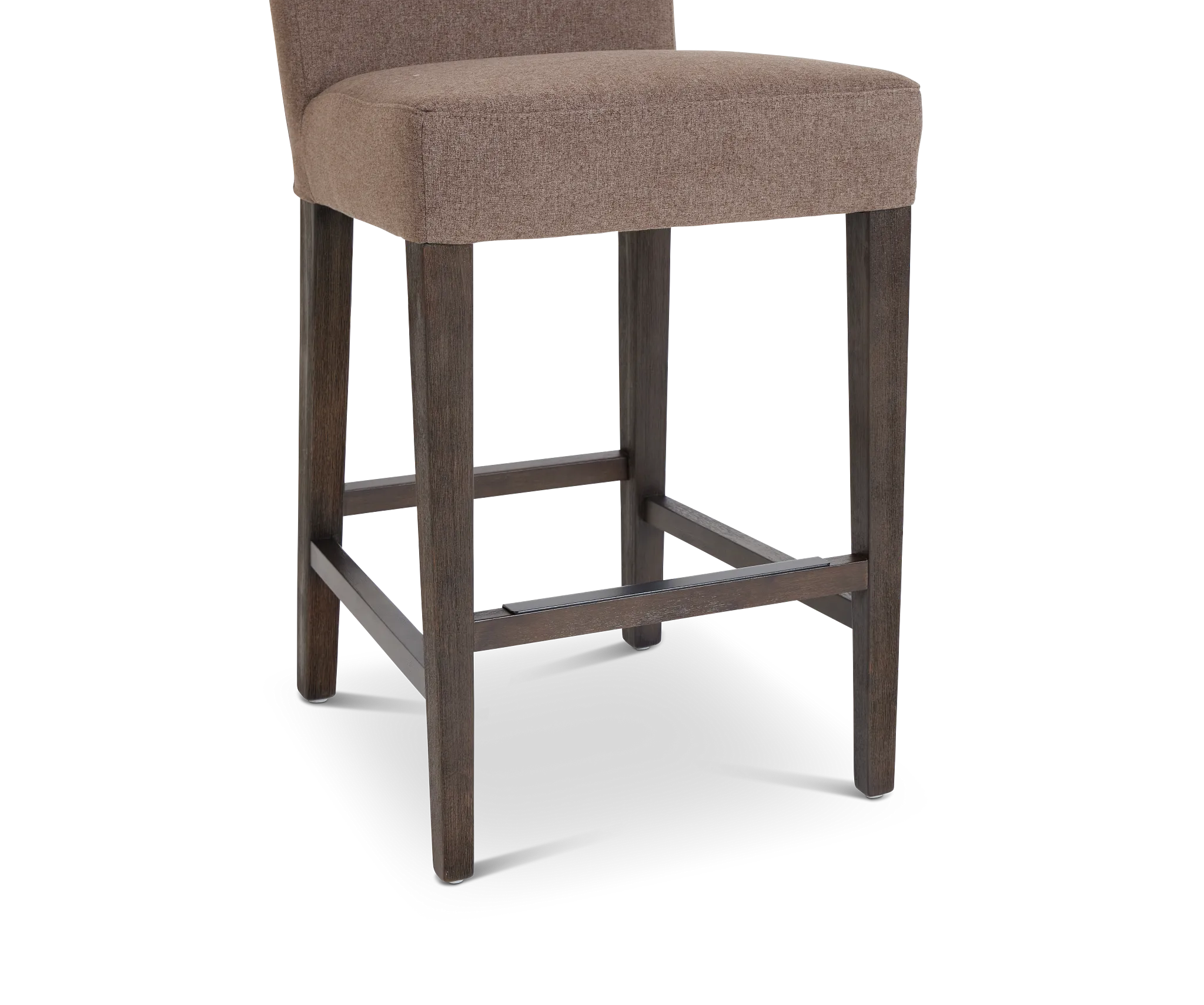 Stout Brown 24" Upholstered Barstool