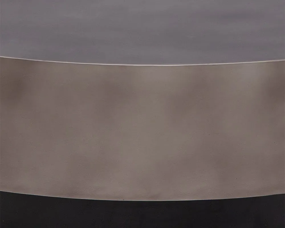 Kelley Dark Gray Round Coffee Table
