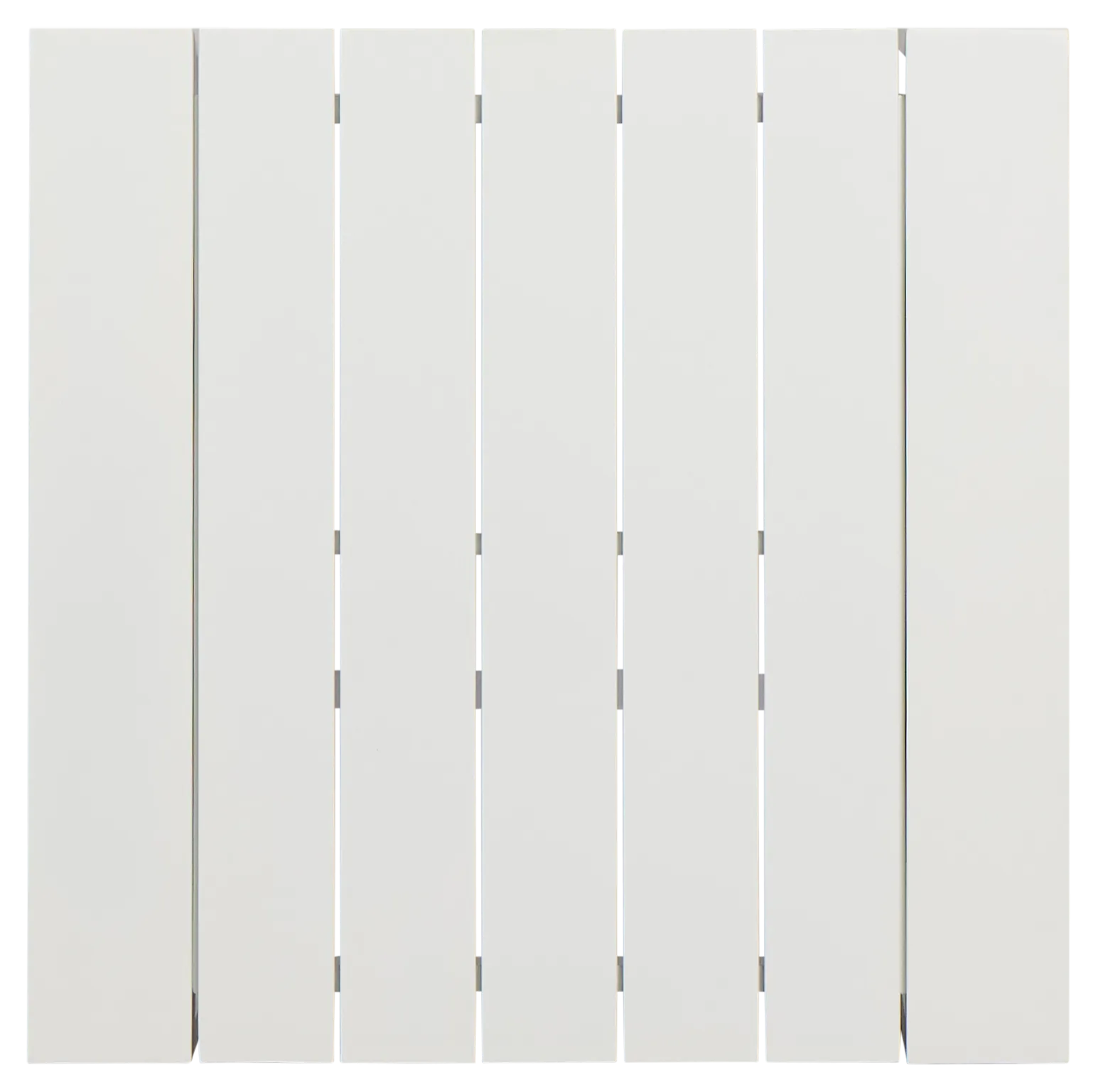 Sunrise White 35" Square Table