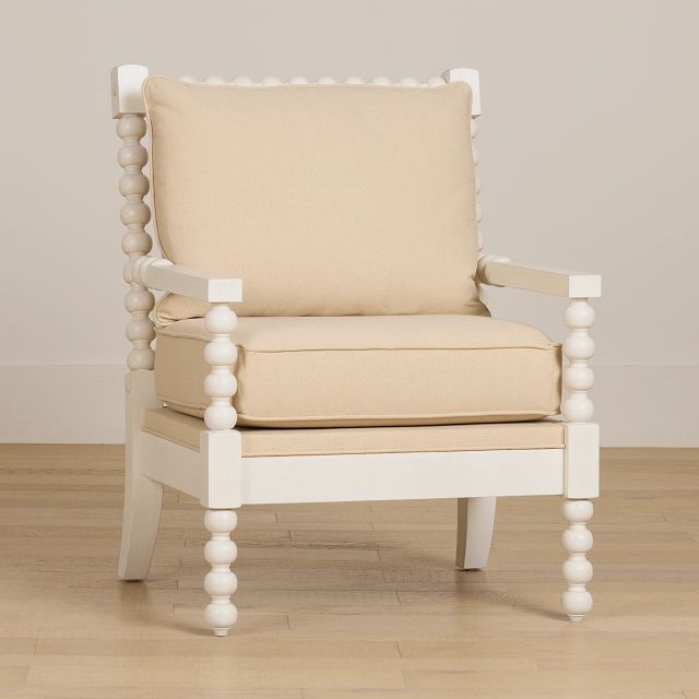 Savannah Ivory Accent Chair