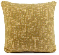 Flicker Yellow 18" Square Accent Pillow