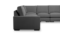 Edgewater Delray Dark Gray Large Two-arm Sectional