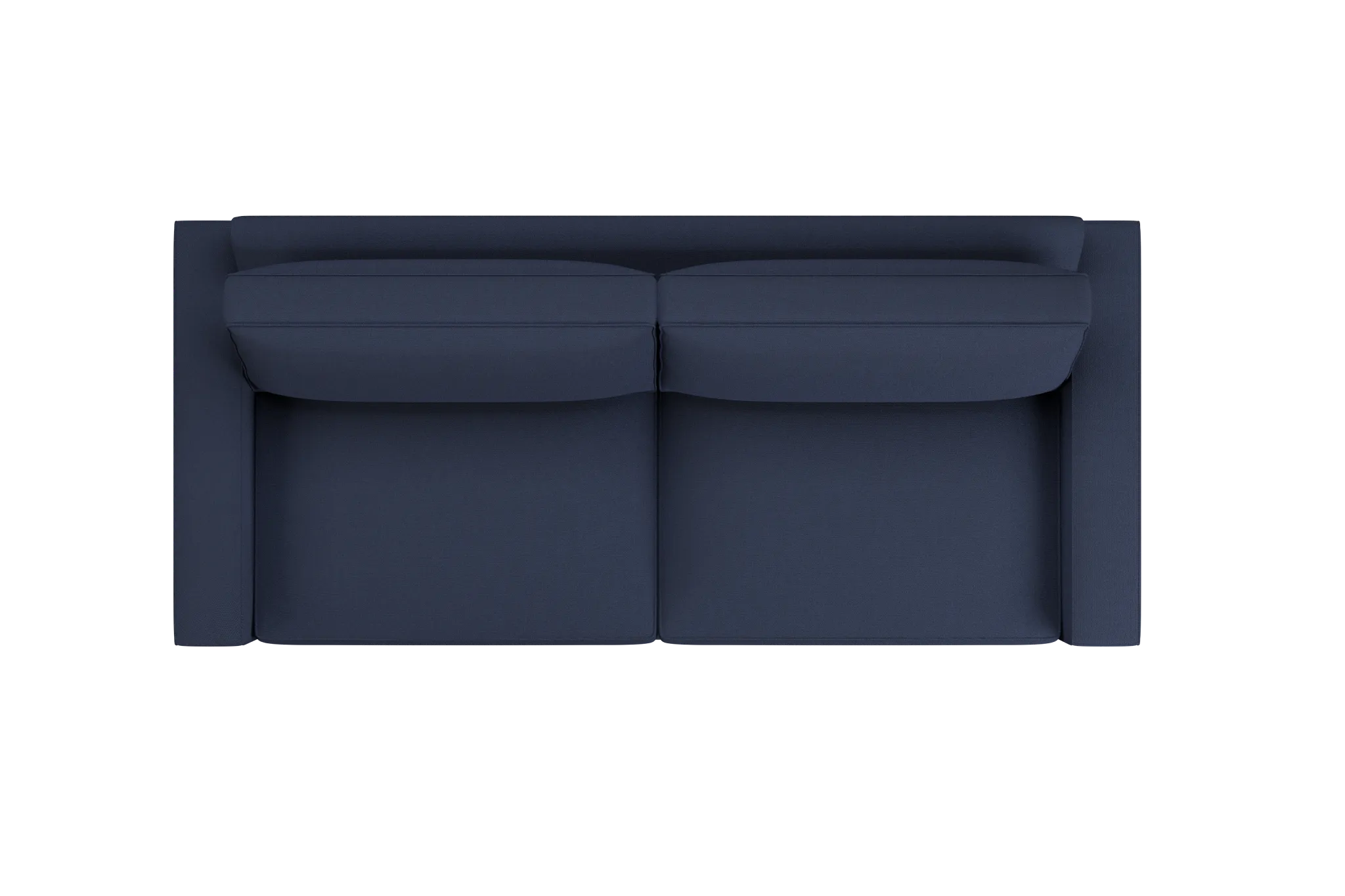Edgewater Peyton Dark Blue 96" Sofa W/ 2 Cushions