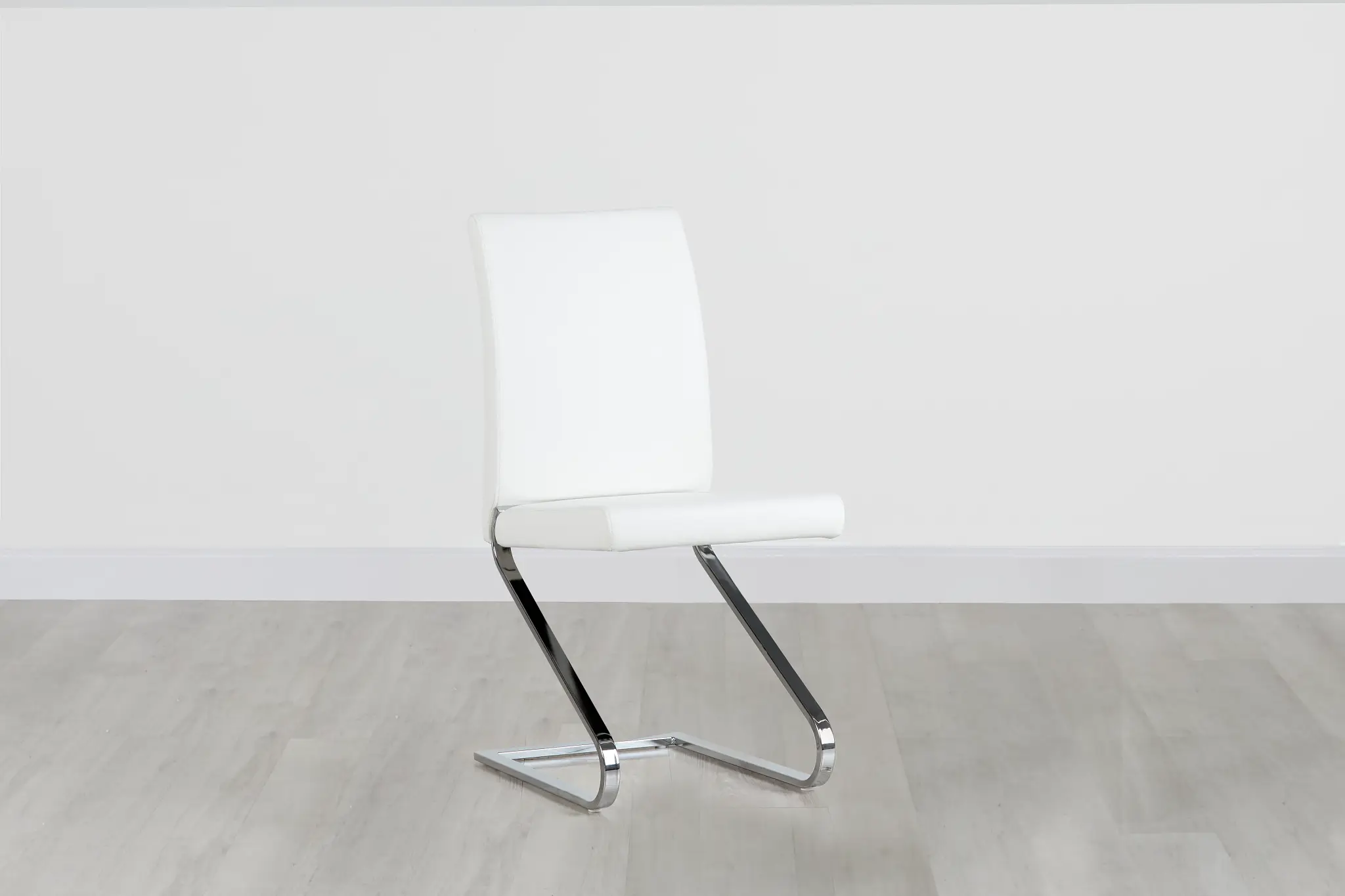 Corsica White Upholstered Side Chair Corsica White Upholstered Side Chair