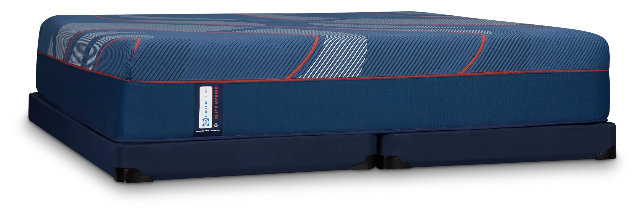 Posturepedic Elite Spring Albany 2 Medium Low-profile Mattress Set