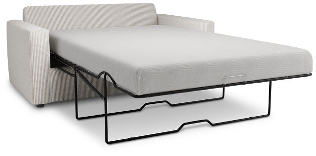 Siesta Lucy Light Beige Fabric Cooling Memory Foam Sleeper