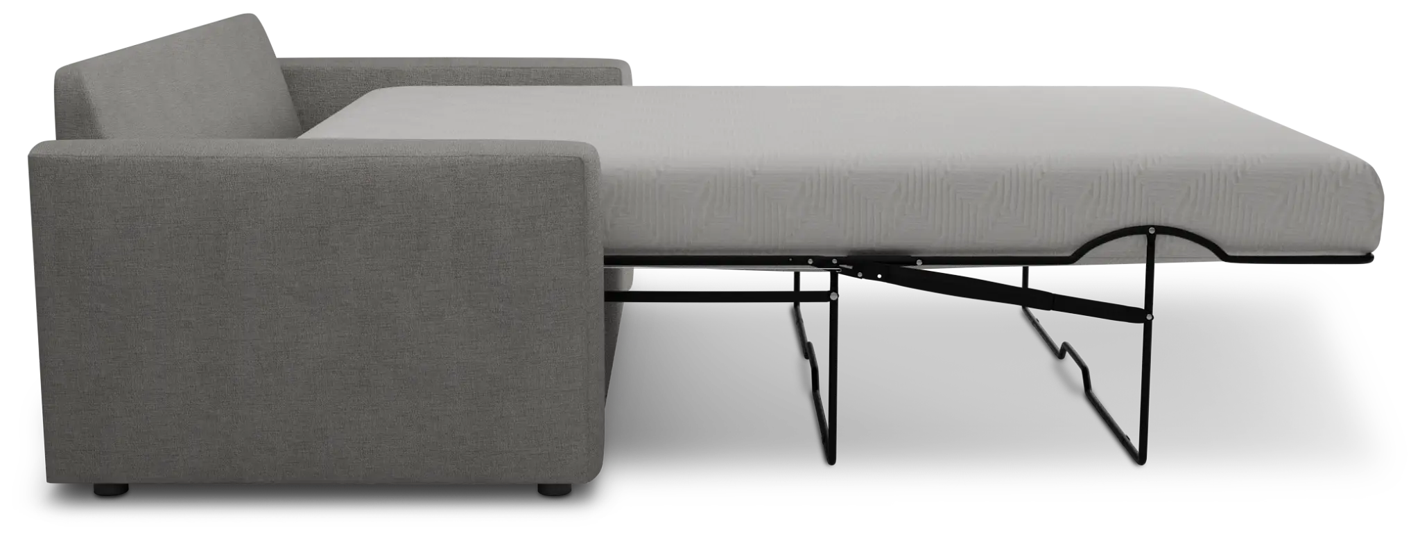 Siesta Maguire Gray Fabric Memory Foam Sleeper Siesta Maguire Gray Fabric Memory Foam Sleeper