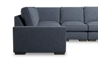 Edgewater Maguire Blue Medium Two-arm Sectional