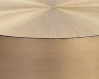 Mensa Gold Large Round Coffee Table
