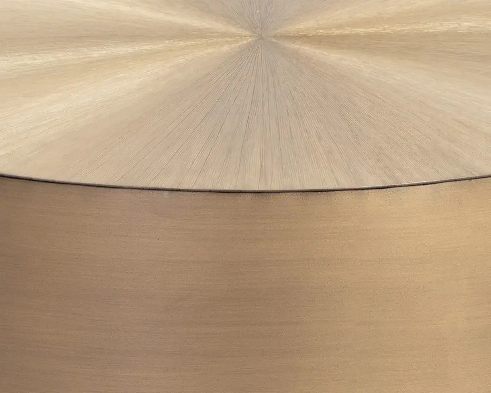 Mensa Gold Large Round Coffee Table Mensa Gold Large Round Coffee Table