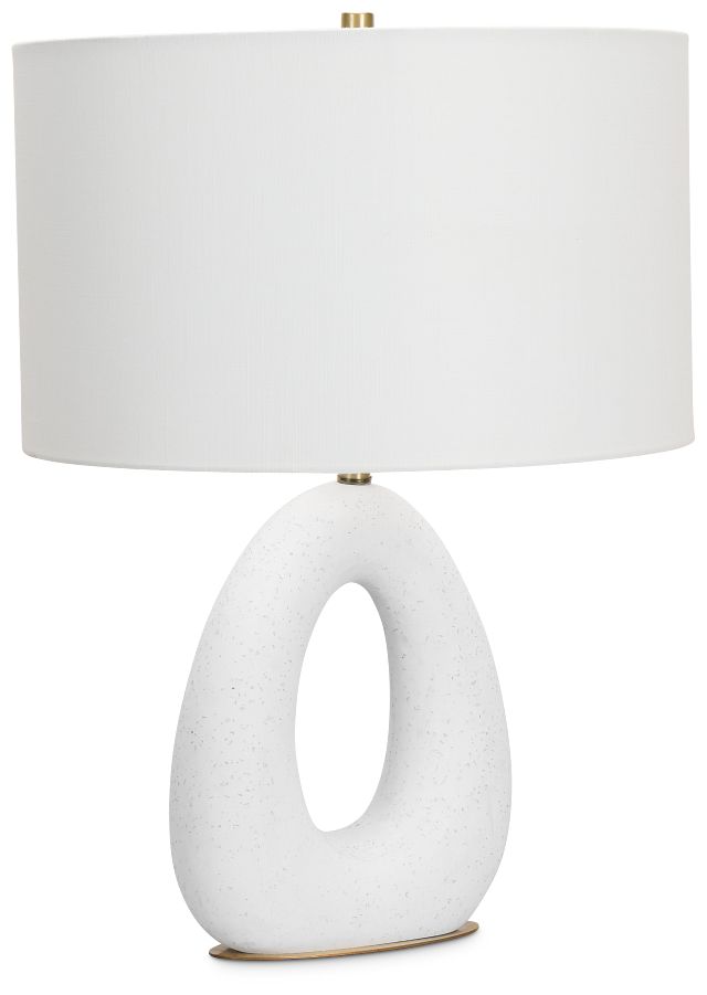 Lorna White Terrazzo Table Lamp