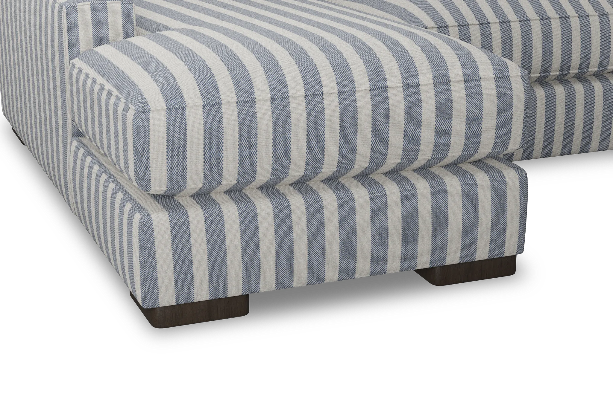 Edgewater Sea Lane Dark Blue Medium Left Chaise Sectional