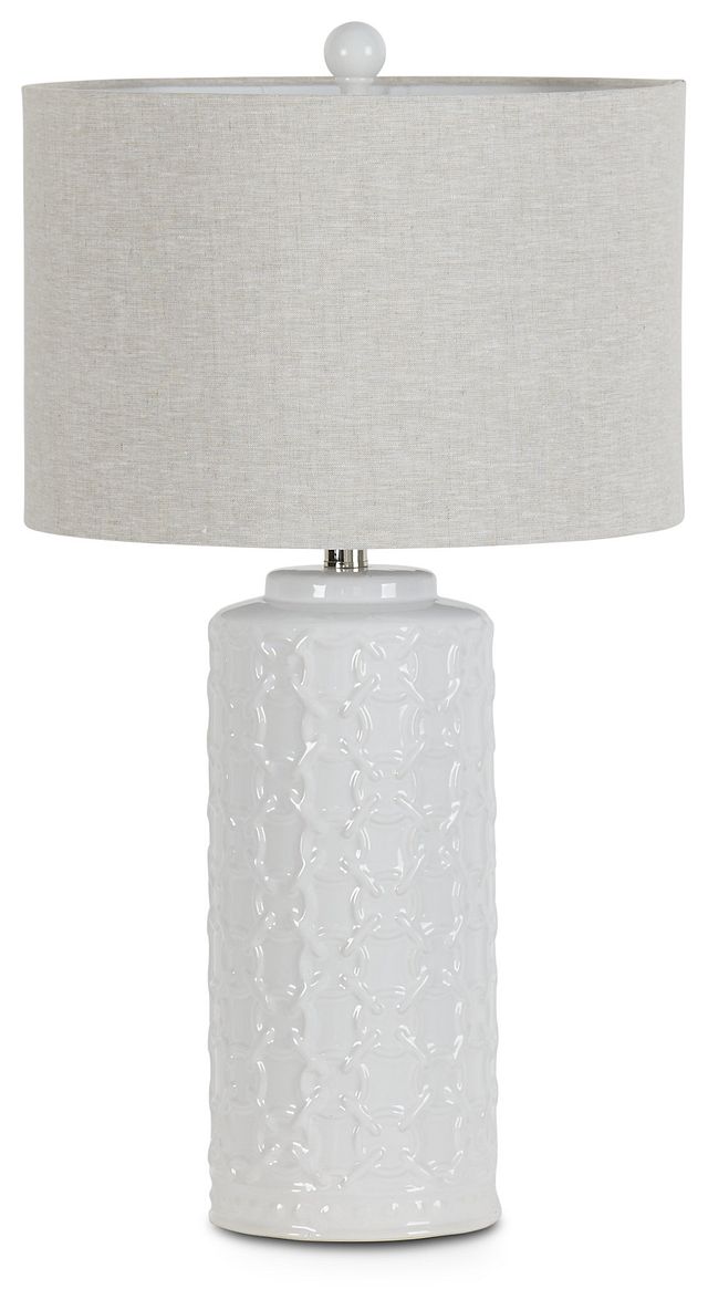 Marina White Table Lamp (0)