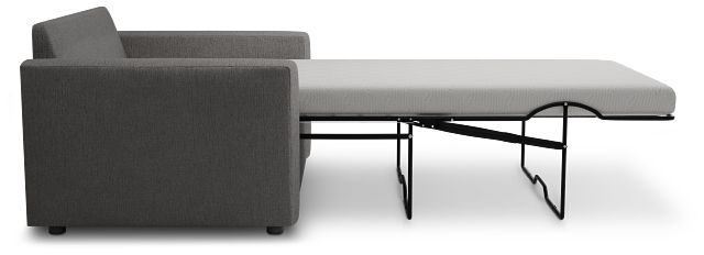 Siesta Peyton Gray Fabric Memory Foam Sleeper