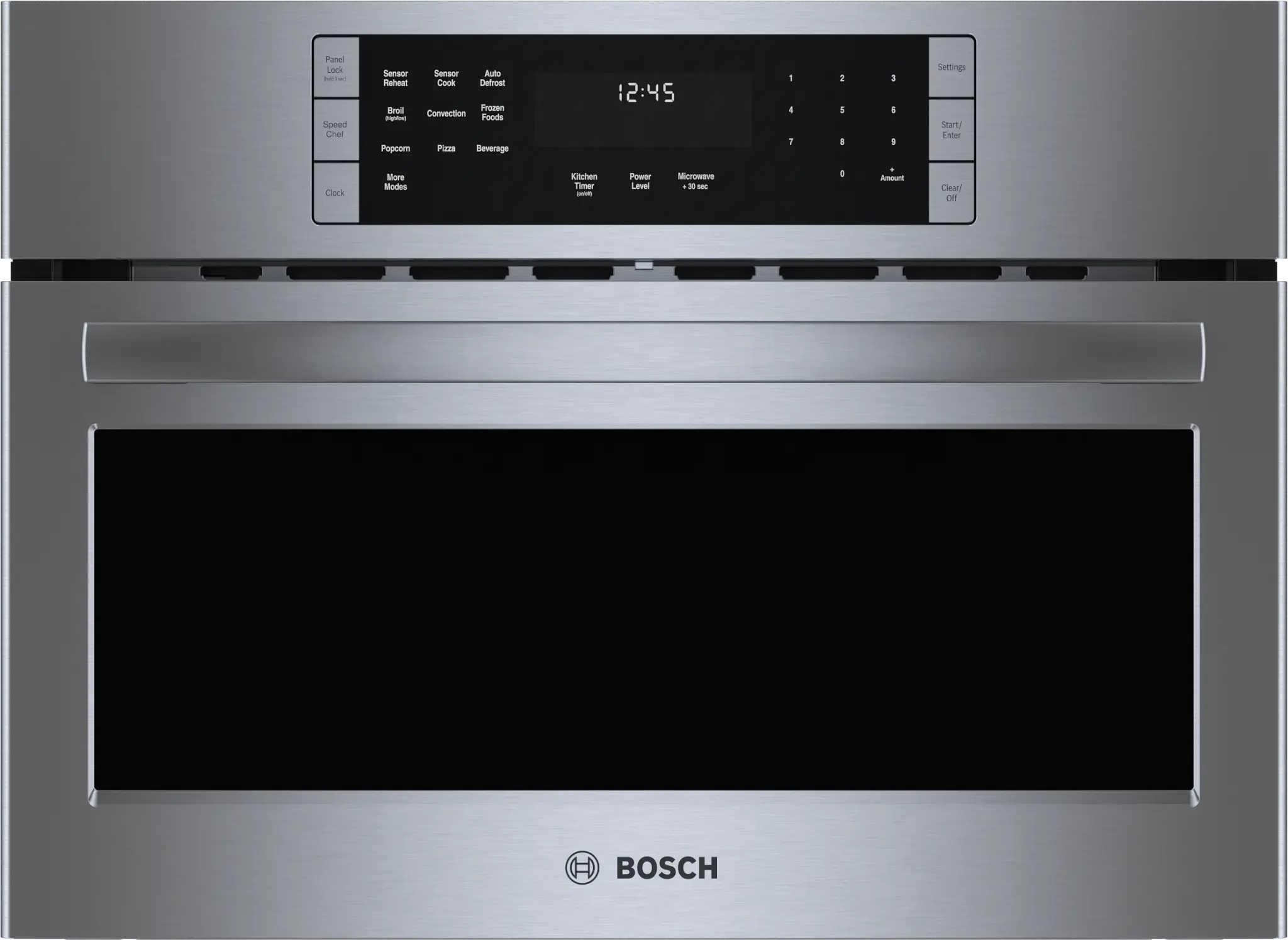Bosch 800 Series Stainless Steel 27" Built-in Microwave Bosch 800 Series Stainless Steel 27" Built-in Microwave