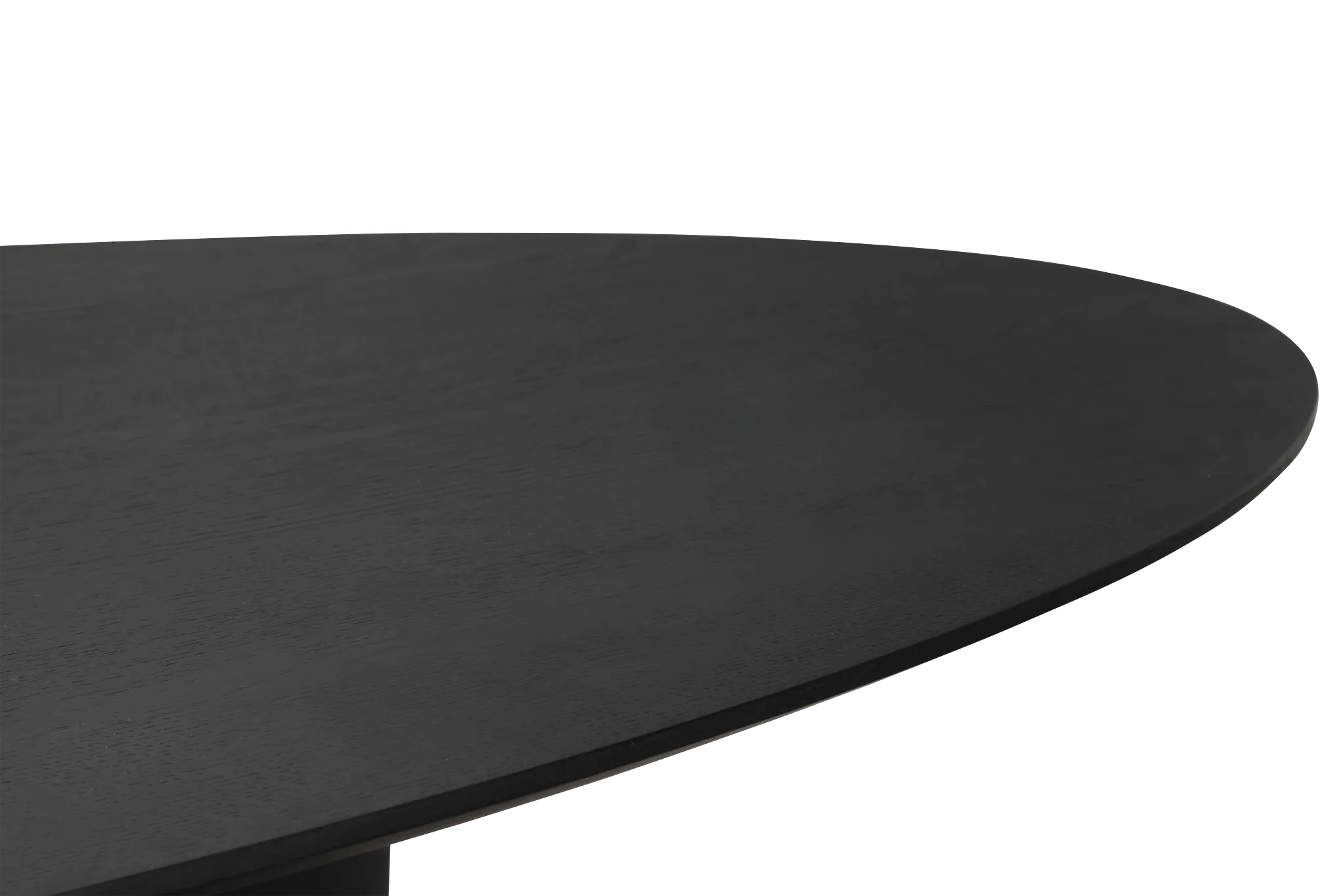 Nomad Black 78" Oval Table