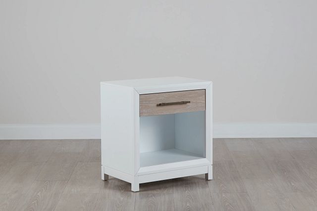 Boca Grande Two-tone 1-drawer Nightstand