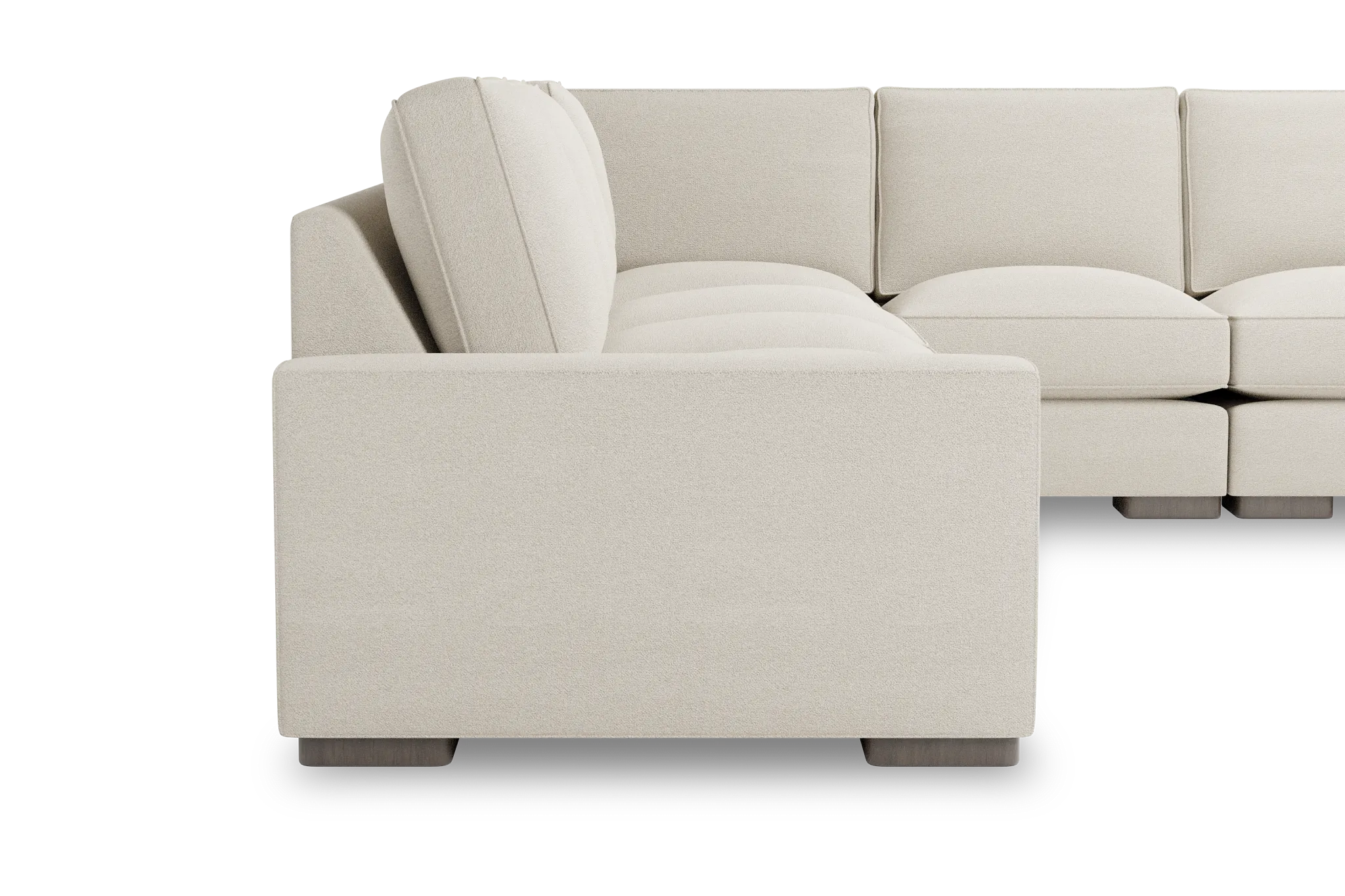 Edgewater Elite Ivory Large Two-arm Sectional