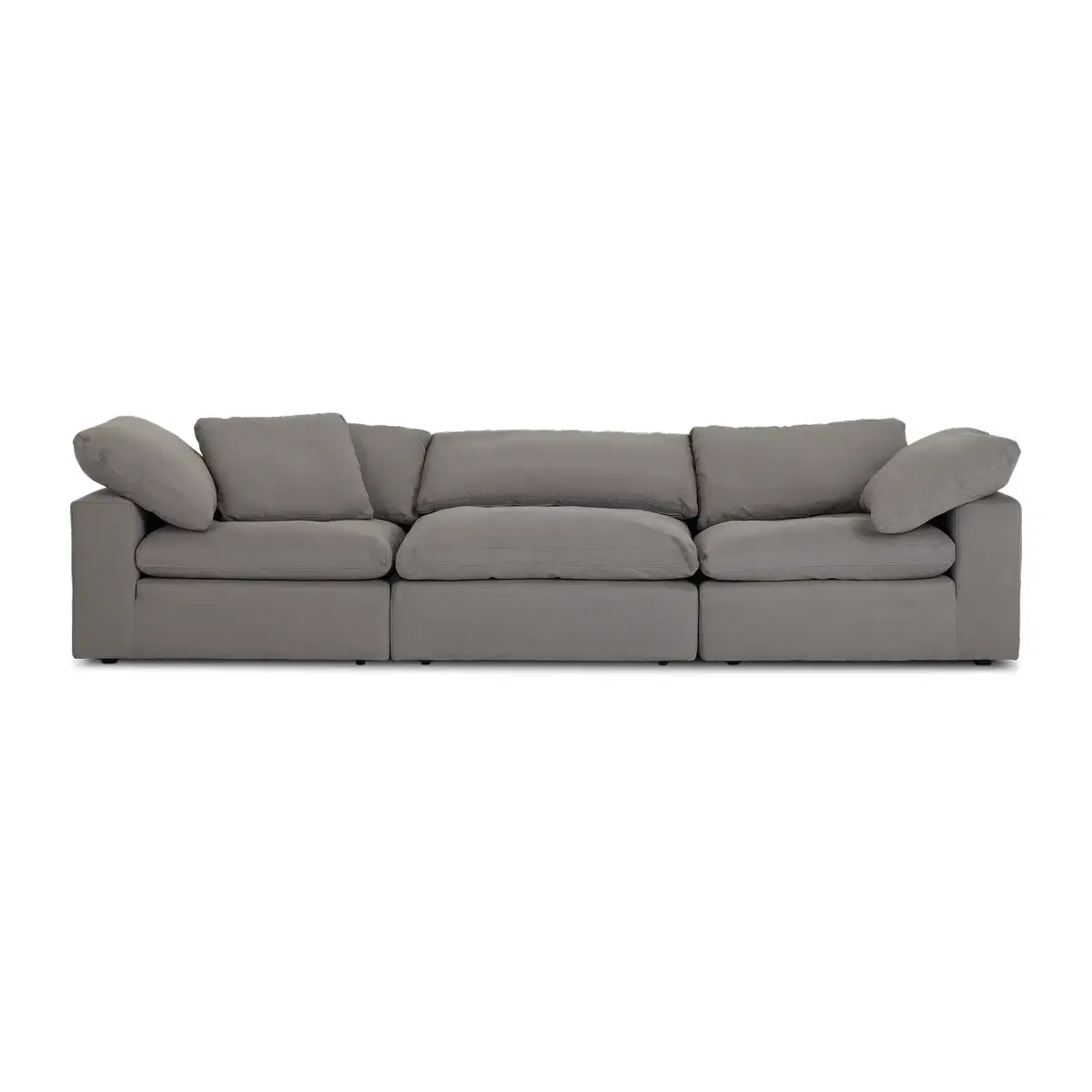 Nixon Light Gray Fabric 3-piece Modular Sofa Nixon Light Gray Fabric 3-piece Modular Sofa