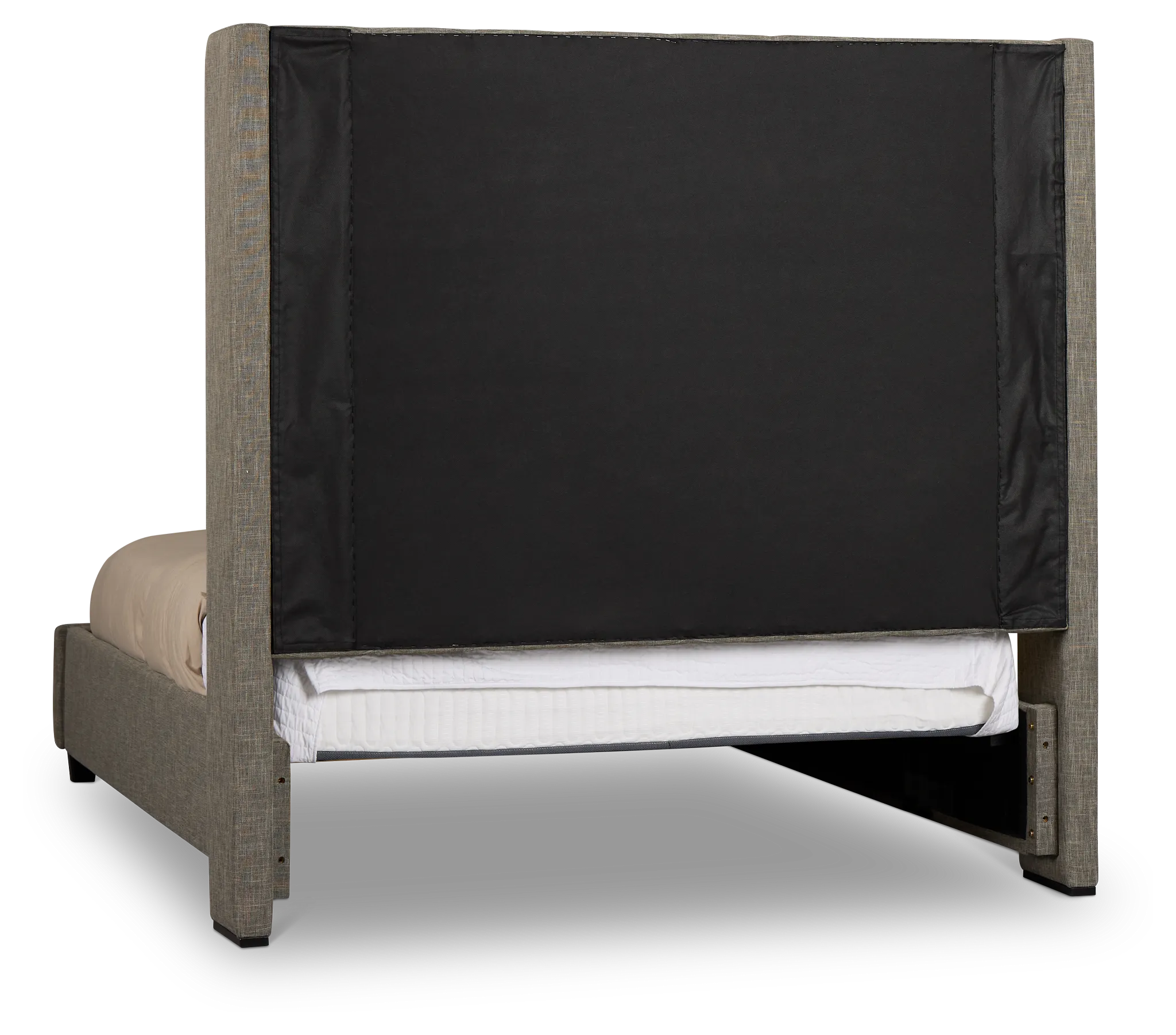 Chatham Gray High Platform Storage Bed