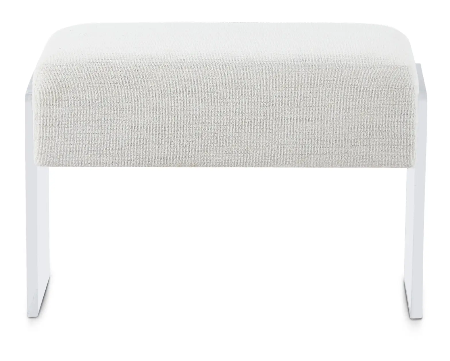 Ocean Drive White Acrylic Bench Ocean Drive White Acrylic Bench