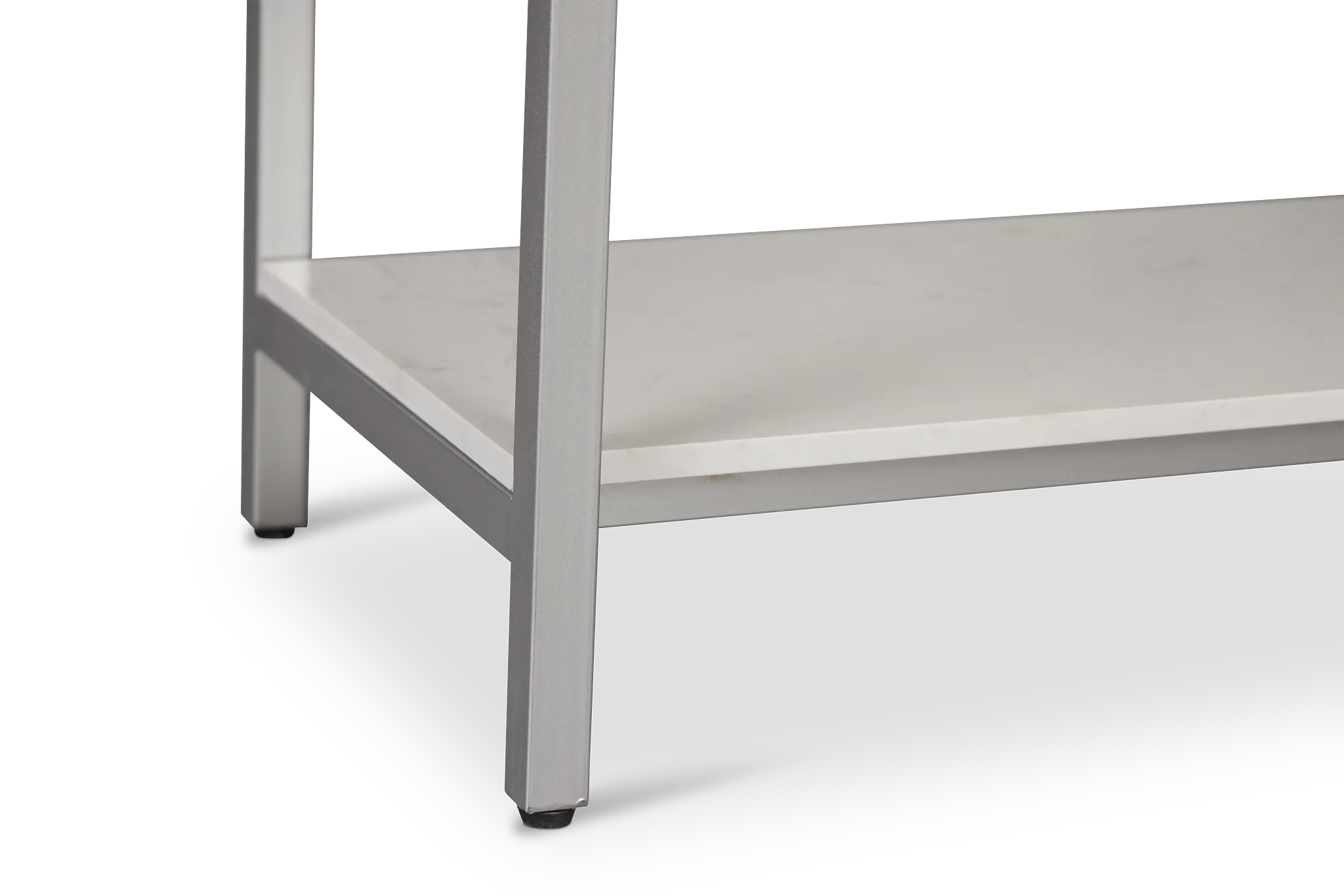 Lukas Silver Bookcase