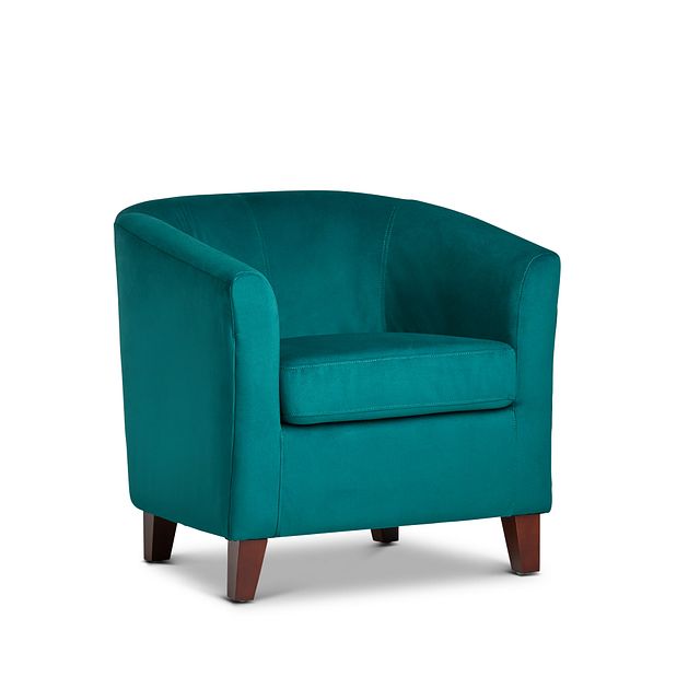 Concord Teal Velvet Accent Chair (0)