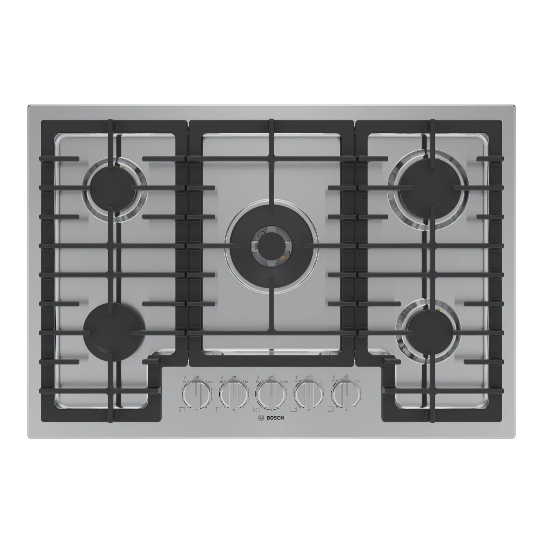 Bosch 800 Series Stainless Steel 30" Gas Cook Top