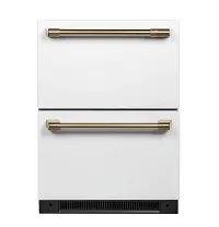 Cafe 06 Series White Undercounter Refrigerator