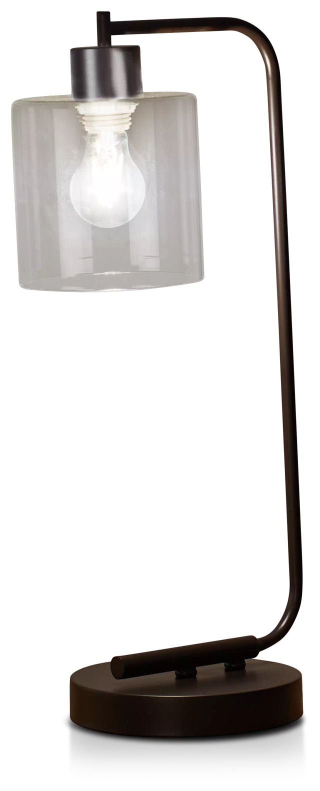 Maxwell Black Metal Table Lamp