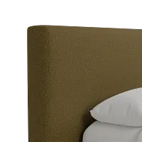 Grayton Elite Dark Green 44" Upholstered Platform Bed