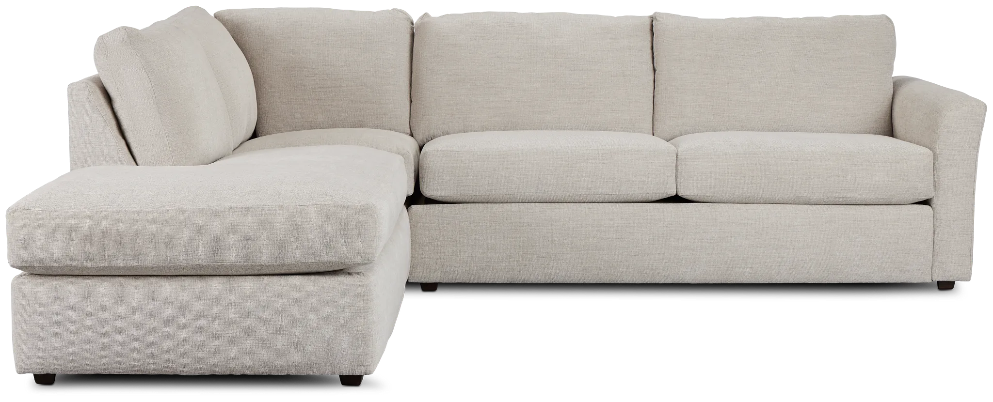Davis Gray Micro Left Bumper Sectional
