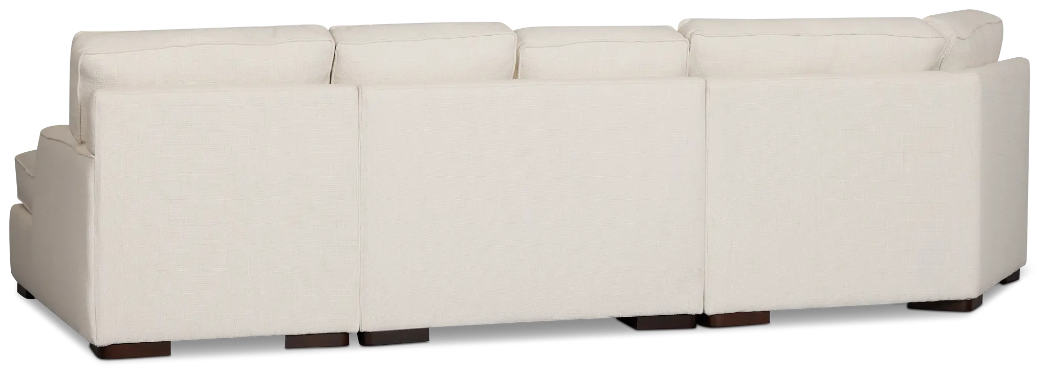 Sinclair Light Beige Fabric Right Chaise Cuddler Sectional Sinclair Light Beige Fabric Right Chaise Cuddler Sectional