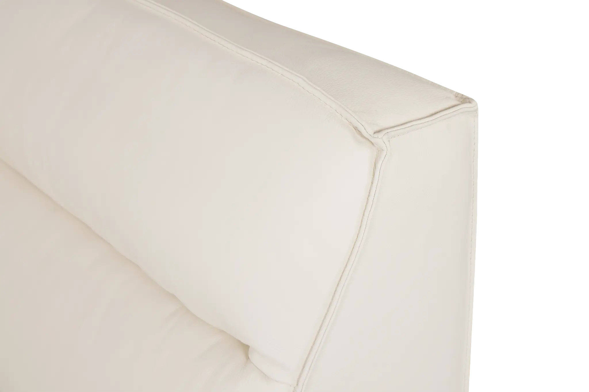 Blanca White Leather 4-piece Modular Sectional Blanca White Leather 4-piece Modular Sectional