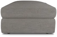 Siesta Maguire Pewter Fabric Ottoman