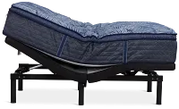 Serta Perfect Sleeper Cobalt Calm Plush Elite Adjustable Mattress Set