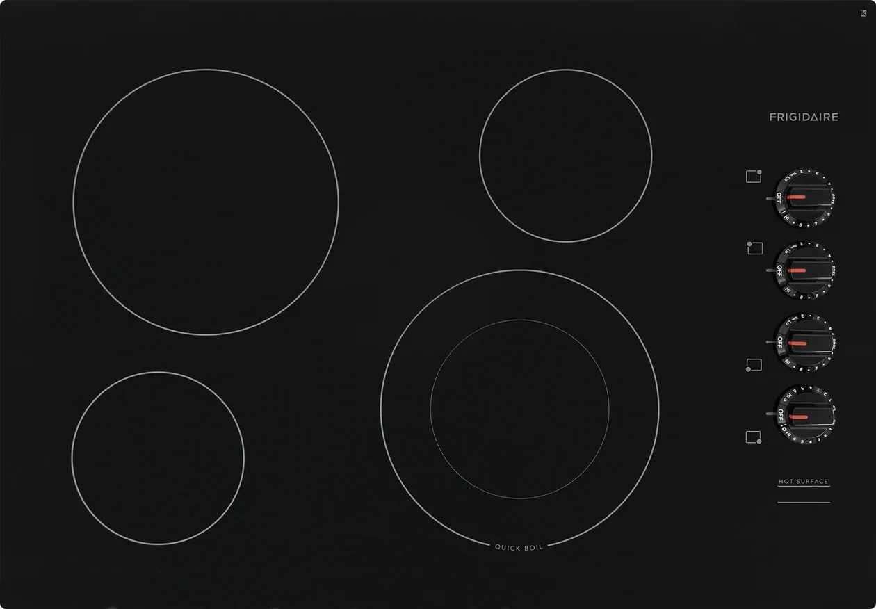 Frigidaire 3025 Series Black 30" Electric Cook Top