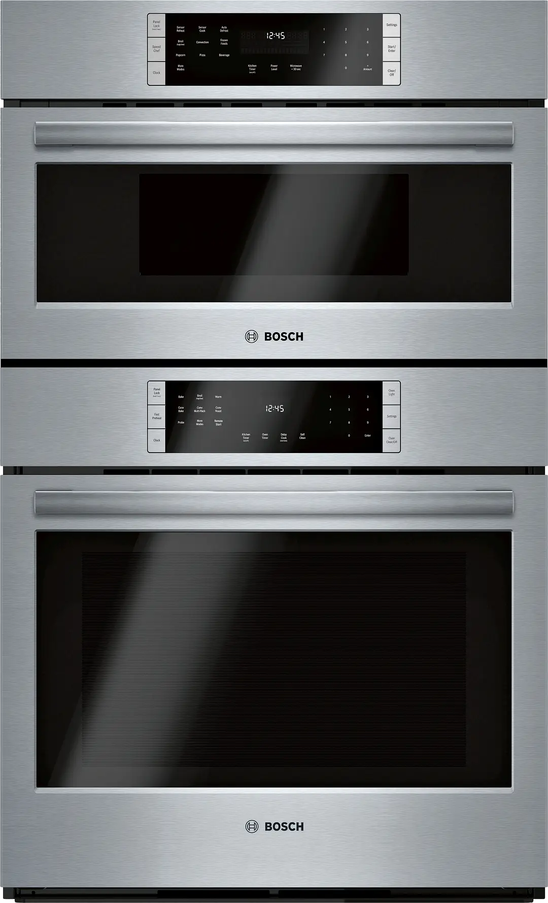 Bosch 800 Series Stainless Steel 30" Electric Oven And Microwave Combo Bosch 800 Series Stainless Steel 30" Electric Oven And Microwave Combo