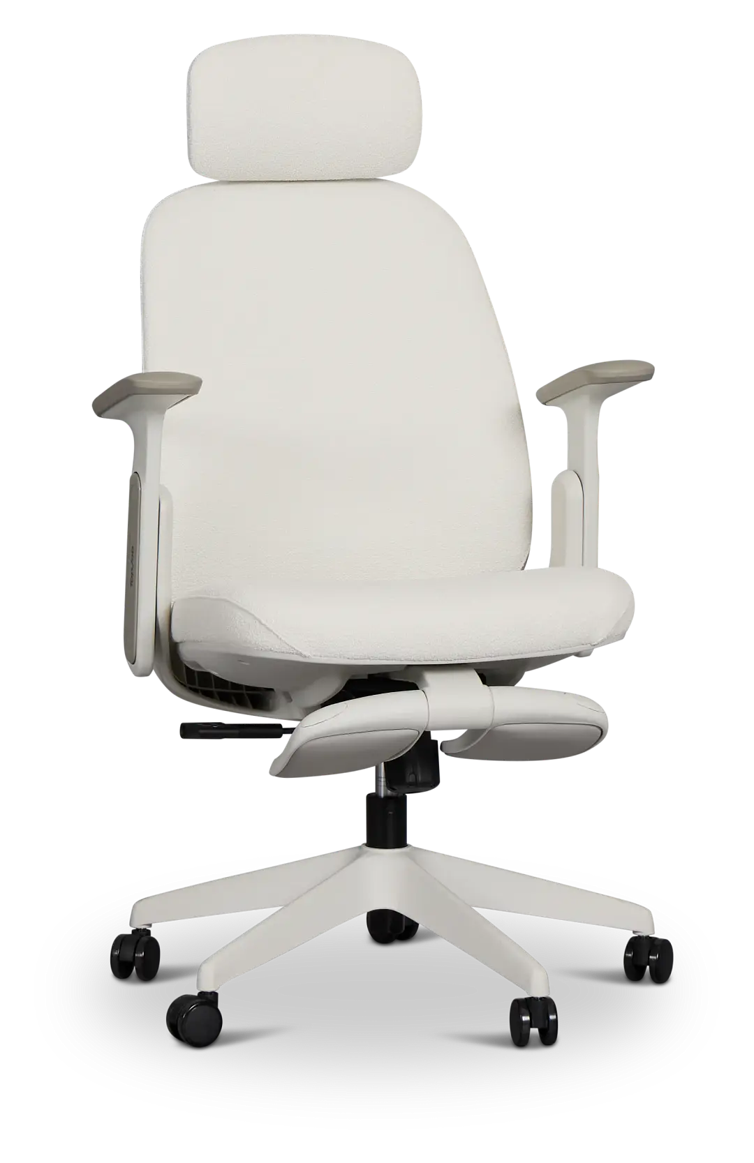 Nora White Upholstered Desk Chair Nora White Upholstered Desk Chair