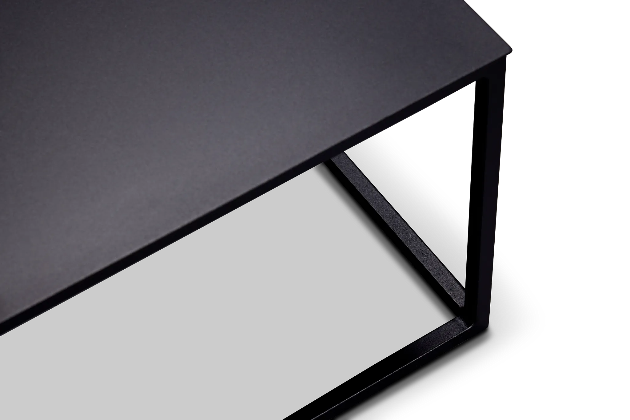 Malaga Black Square Coffee Table