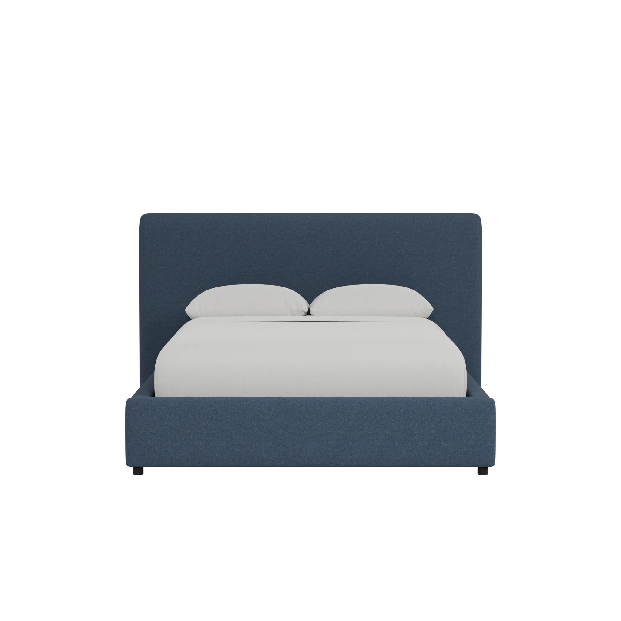 Grayton Maguire Blue 44" Upholstered Platform Bed Grayton Maguire Blue 44" Upholstered Platform Bed