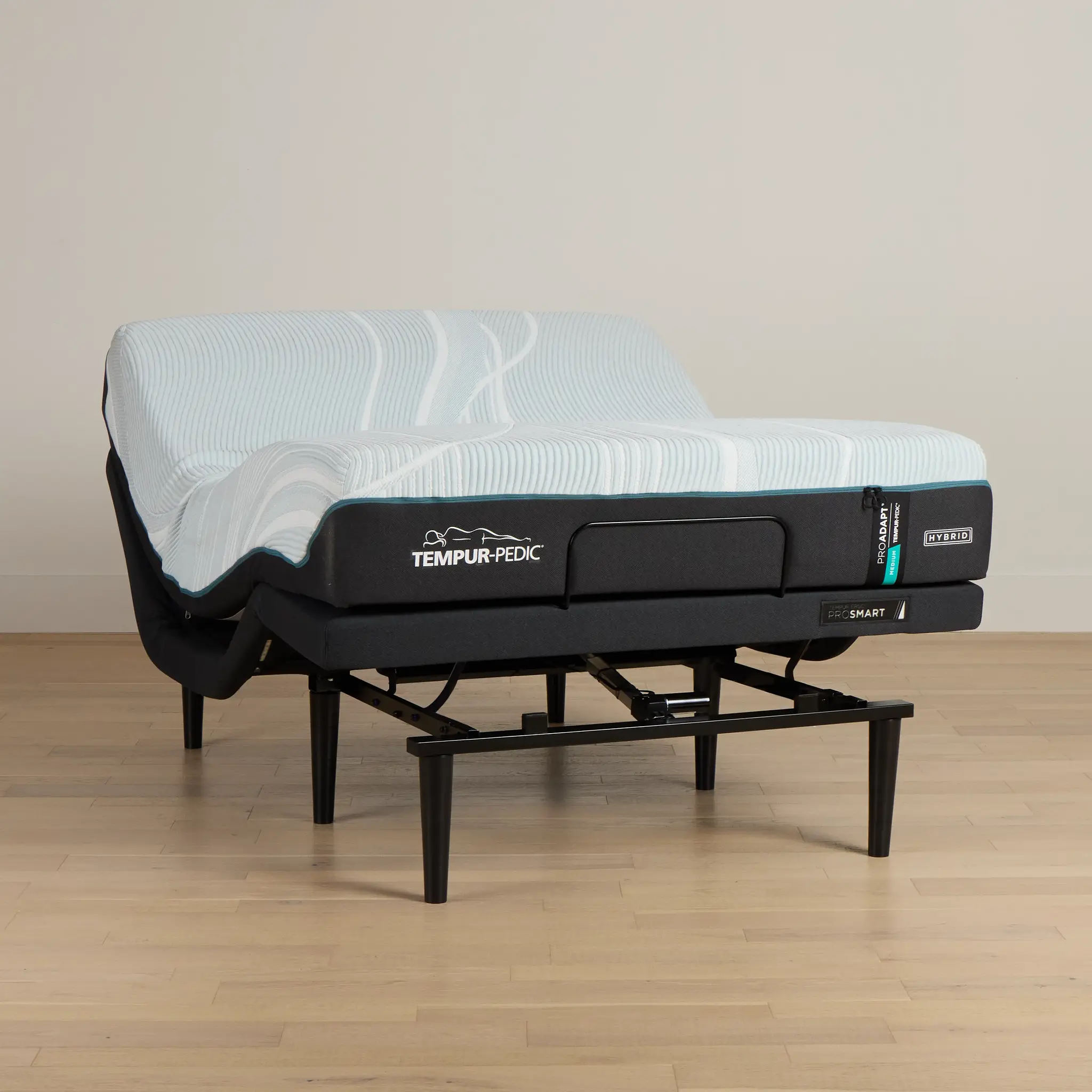 Tempur-pedic Tempur-proadapt Medium Hybrid Ergo Prosmart Adjustable Mattress Set Tempur-pedic Tempur-proadapt Medium Hybrid Ergo Prosmart Adjustable Mattress Set
