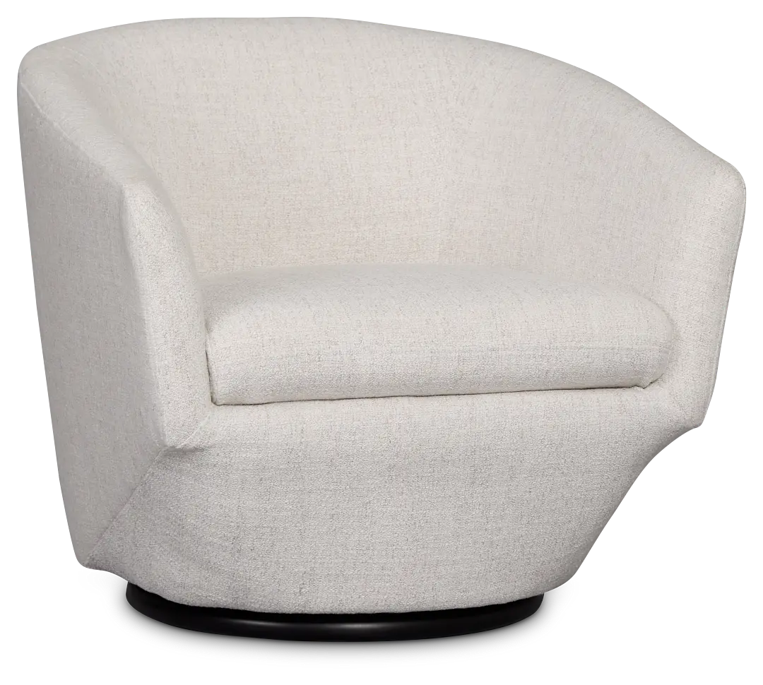 Baylor Light Beige Fabric Swivel Chair Baylor Light Beige Fabric Swivel Chair