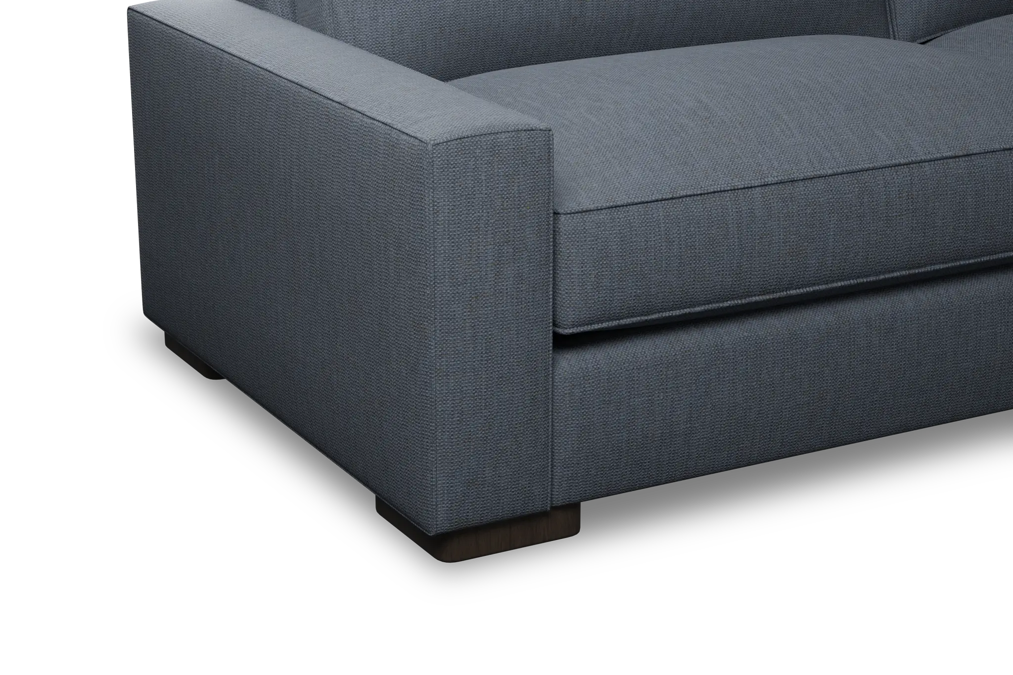 Edgewater Victory Dark Blue 96" Sofa W/ 2 Cushions Edgewater Victory Dark Blue 96" Sofa W/ 2 Cushions