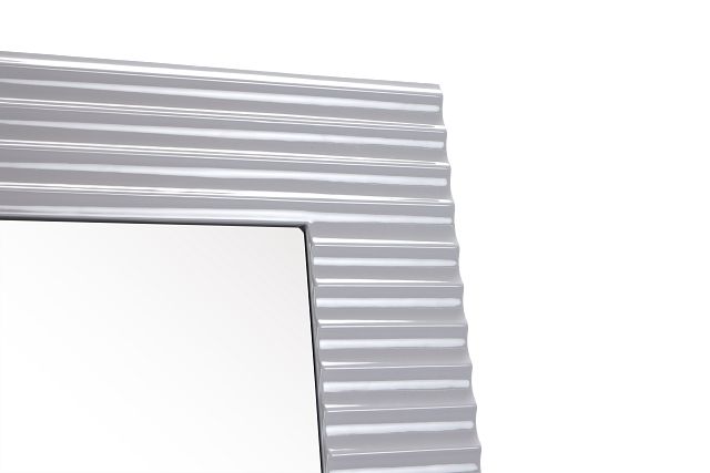 Surge Gray Floor Mirror