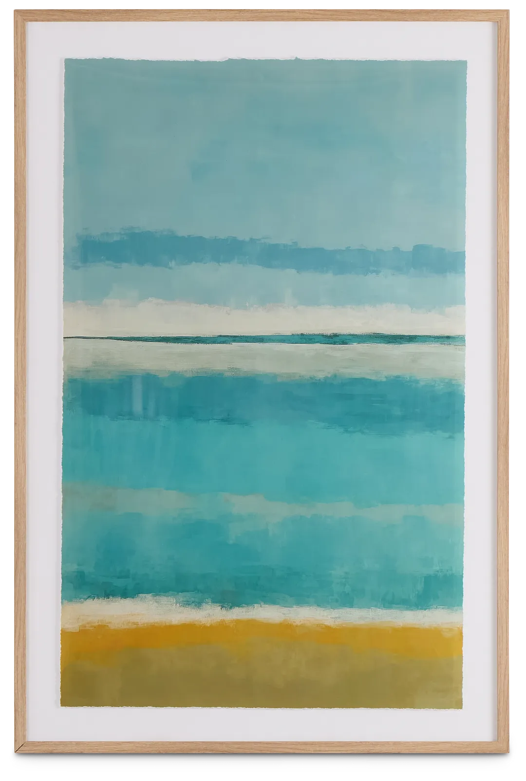Thali Teal Framed Wall Art