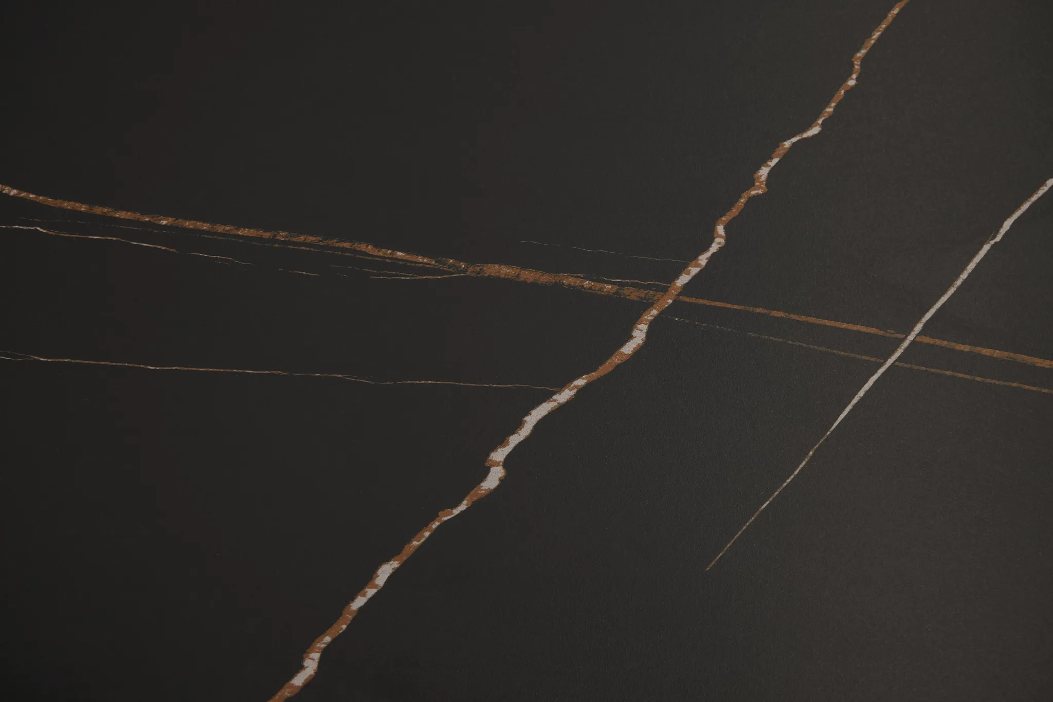 Sierra Black Stone Rectangular Table & 4 Upholstered Chairs