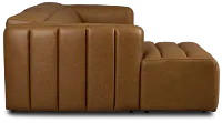 Jace Medium Brown Lthr/vinyl Left Chaise Power Reclining Sectional