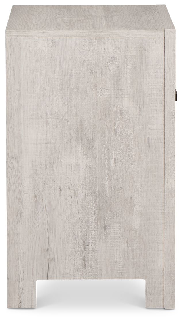 Delray White Nightstand
