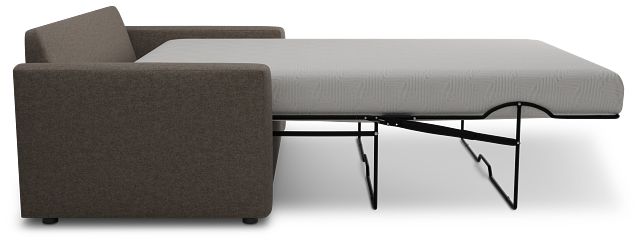Siesta Elite Brown Fabric Memory Foam Sleeper